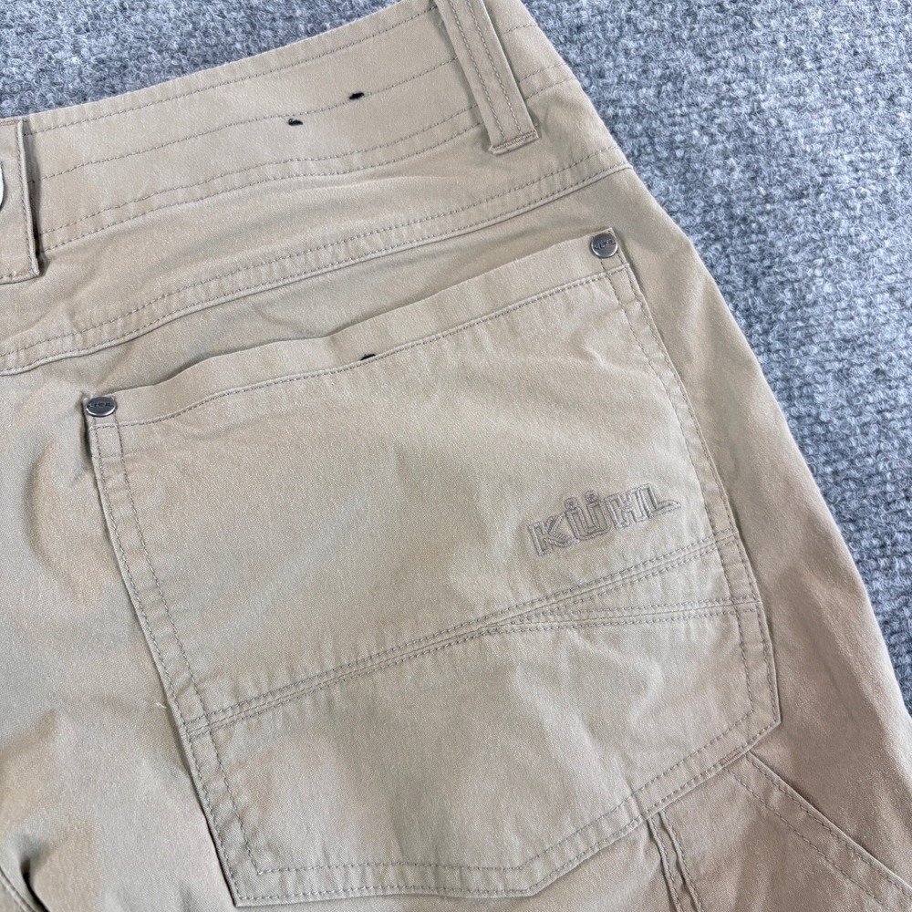 KUHL Revolvr Rogue Mens Tan Khaki Articulated Knee Hiking Outdoor Pants 31x30 - Picture 10 of 12